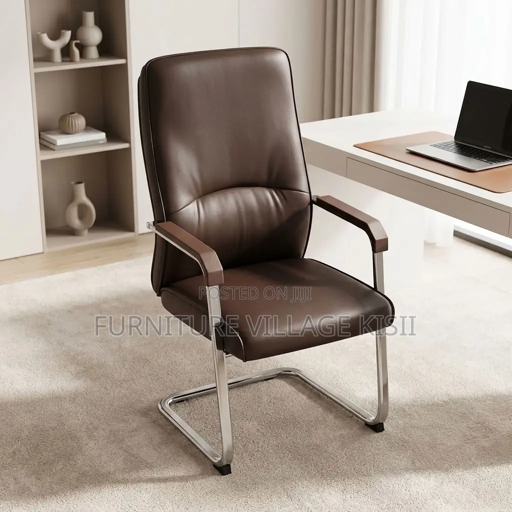Leather Visitor Office Chair