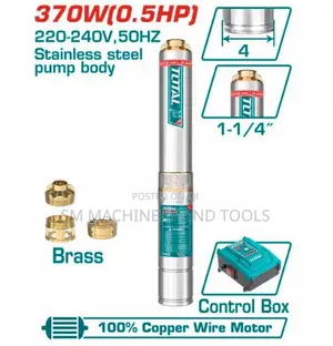 Total TWP53706 4" Deep Well Pump 48M