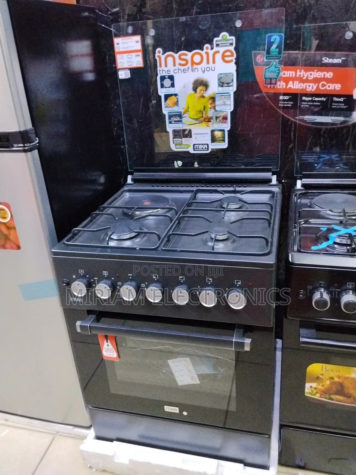 Mika 58 by 58 3gas Nad 1 Electric Cooker