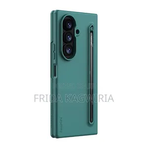 Samsung Fold 8 Ultra Nilkin Silicone Case With Stylus Pen