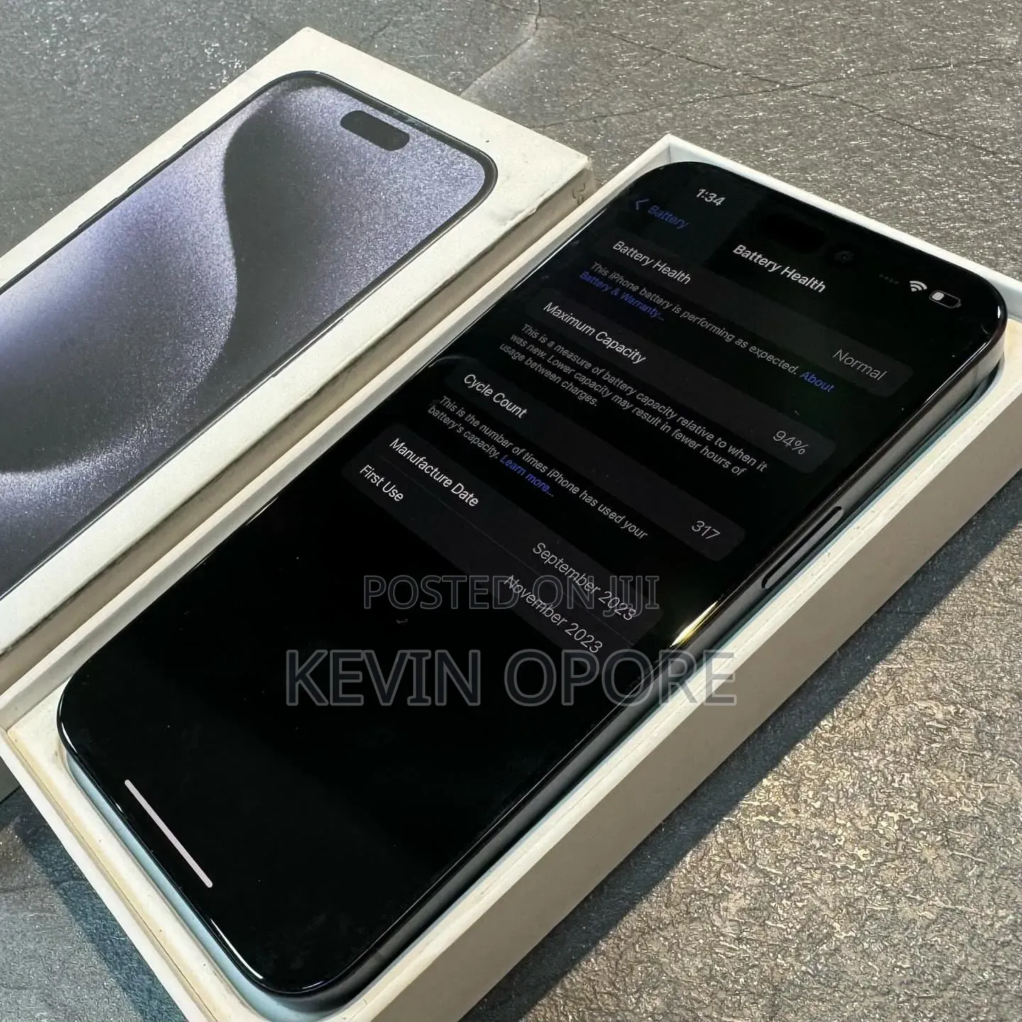 Apple iPhone 15 Pro Max 512 GB Black