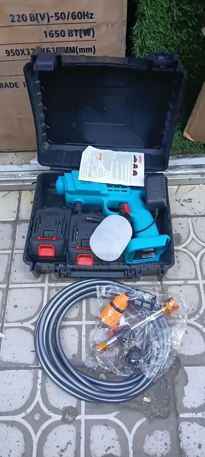 Highly Versatile 48v Makita Cordless Pressure Washer