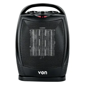 Von Fan Heater VHF152MLK 1500W Black