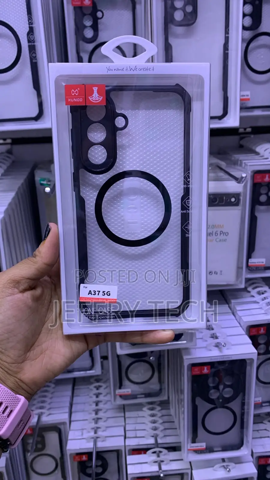 Xundd MagSafe Clear Case Tailored Specifically for Samsung Galaxy A37