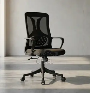 Ergonomic Mid-Back Office Chair – Comfortable Adjustable Desk Seat
