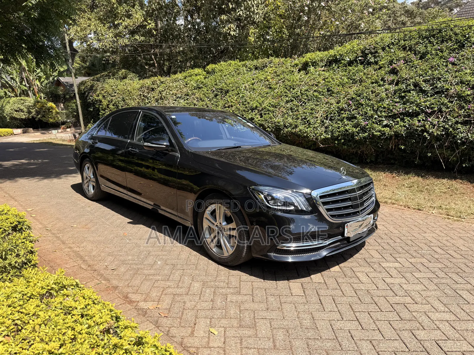 Mercedes-Benz S-Class S 560 4MATIC L (V222) 2018 Black