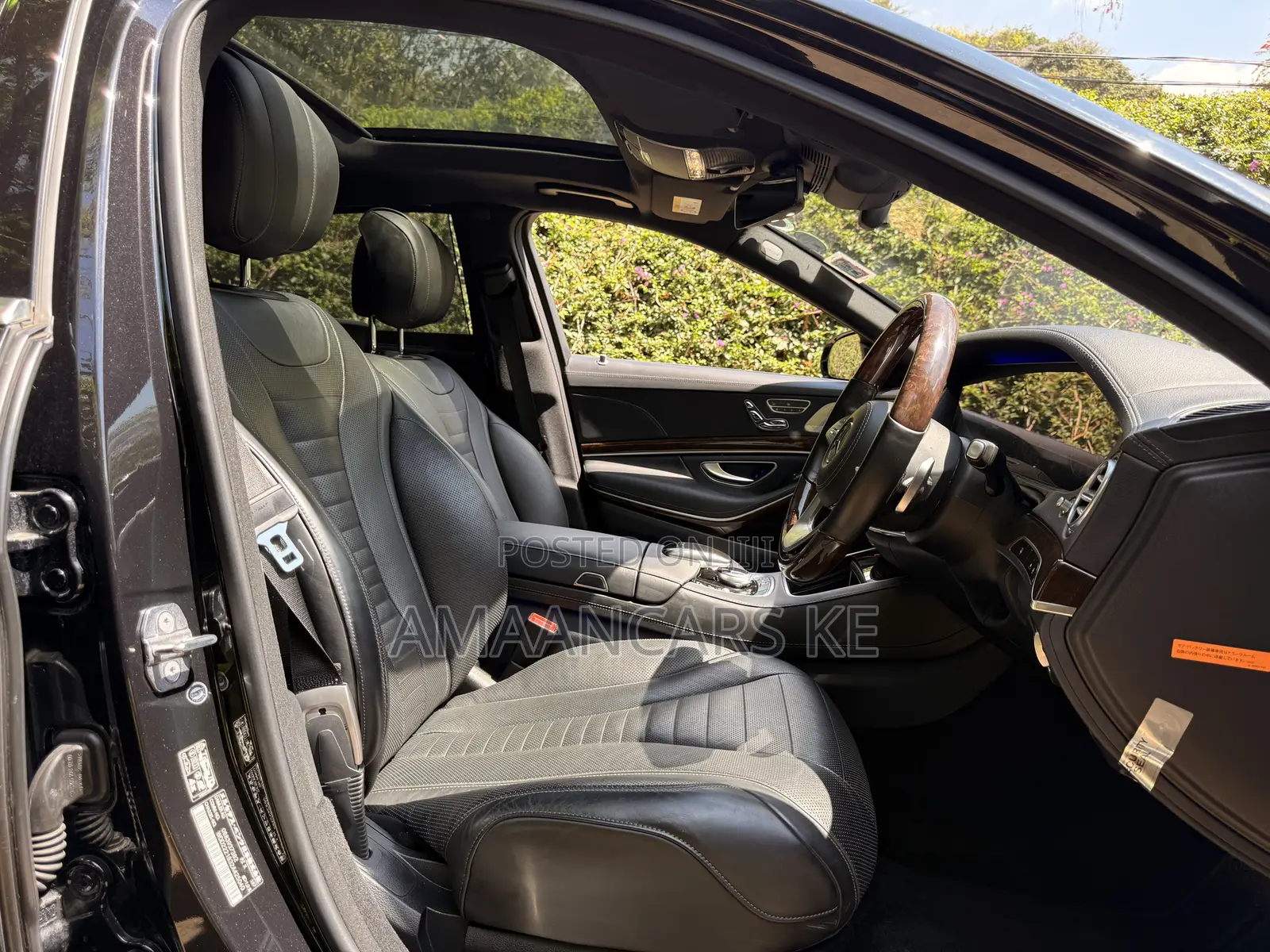 Mercedes-Benz S-Class S 560 4MATIC L (V222) 2018 Black