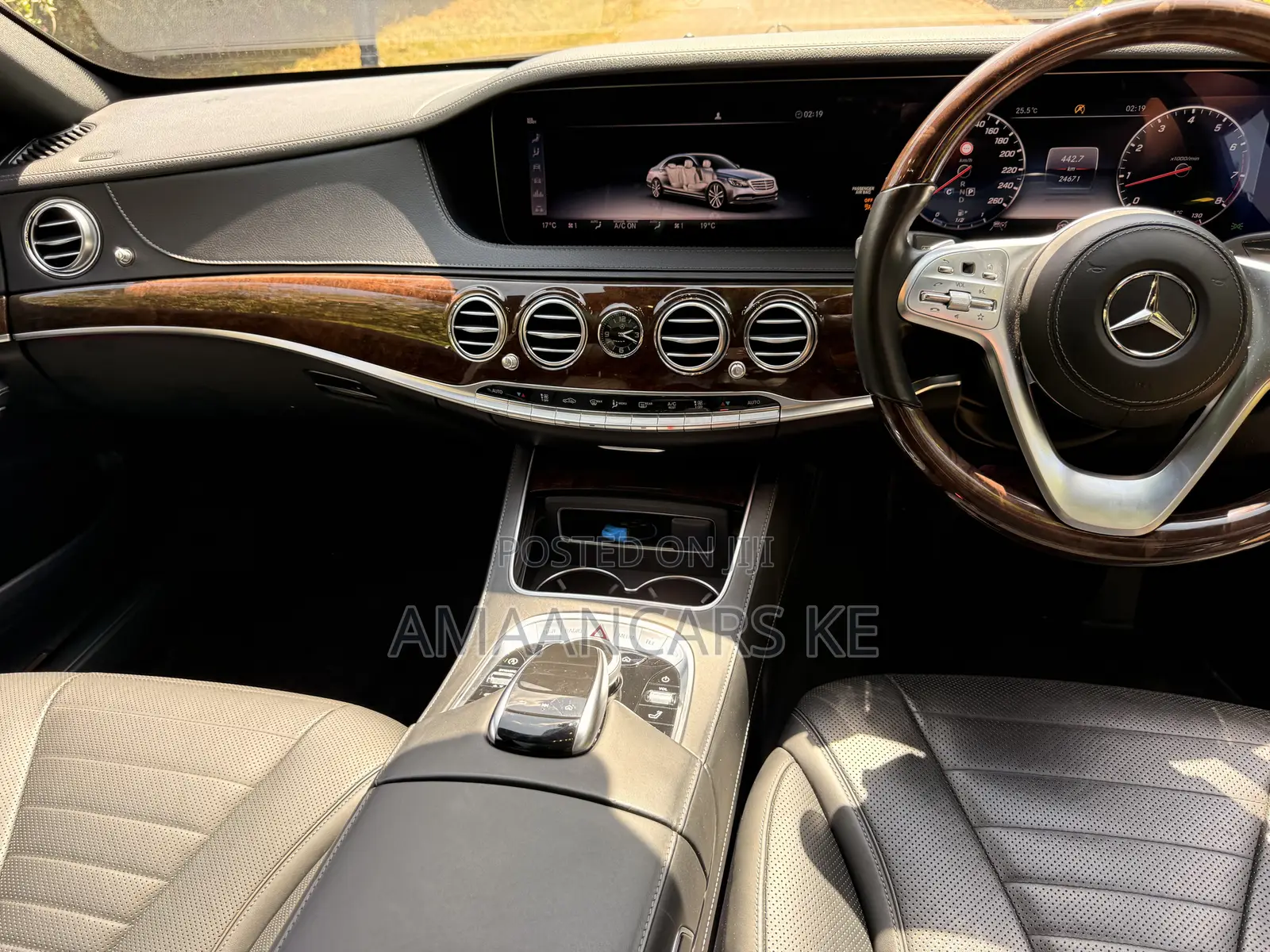 Mercedes-Benz S-Class S 560 4MATIC L (V222) 2018 Black