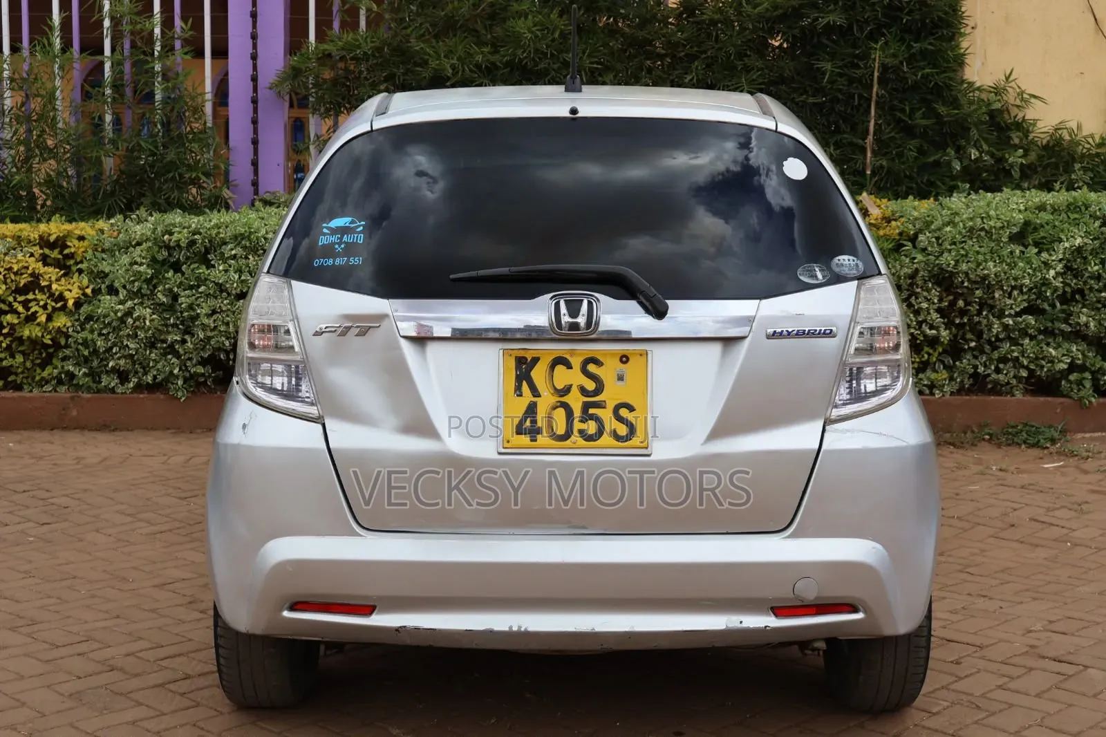 Honda Fit 2011 Silver