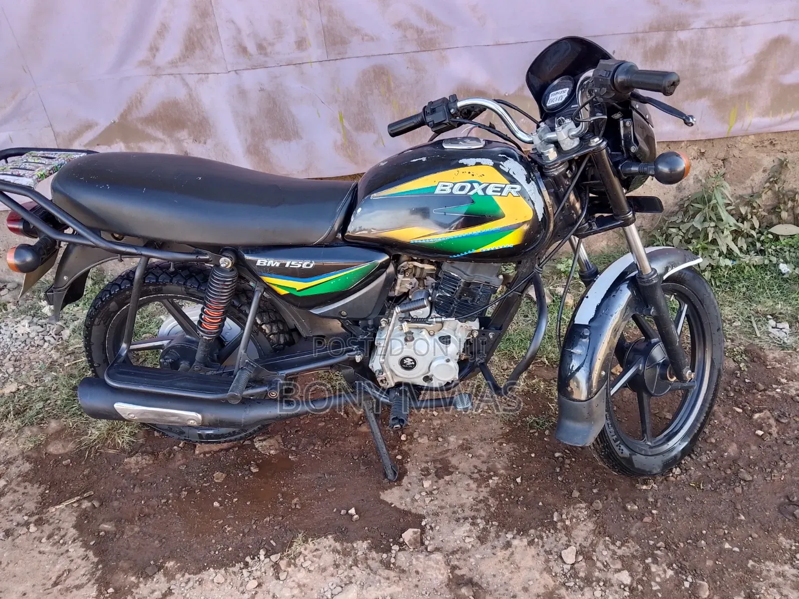 Bajaj Boxer 150 UG 2023 Black