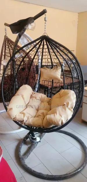 Modern Luxury Hanging Egg Chair With Stand