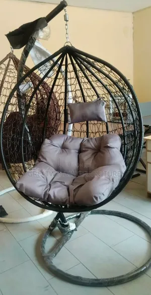 Modern Luxury Hanging Egg Chair With Stand