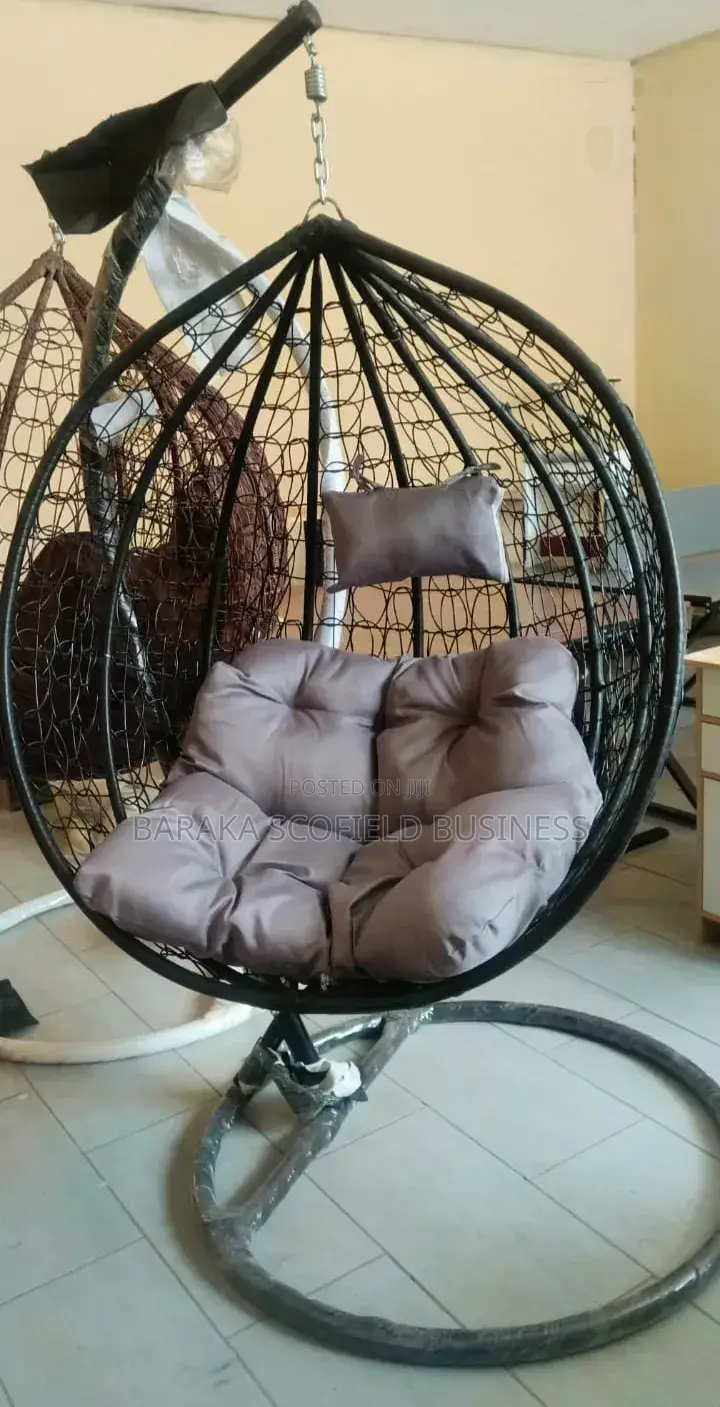 Modern Luxury Hanging Egg Chair With Stand
