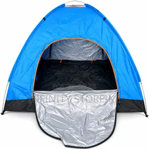 2 Person Blue Dome Camping Tent With Carry Bag