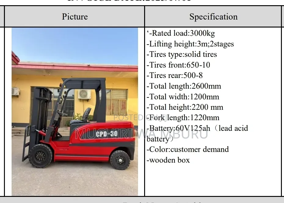 Forklift for Hire