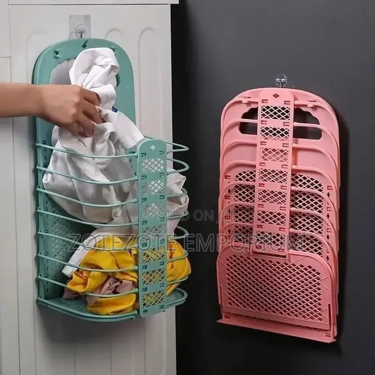 Foldable Wall Mounted Laundry Basket