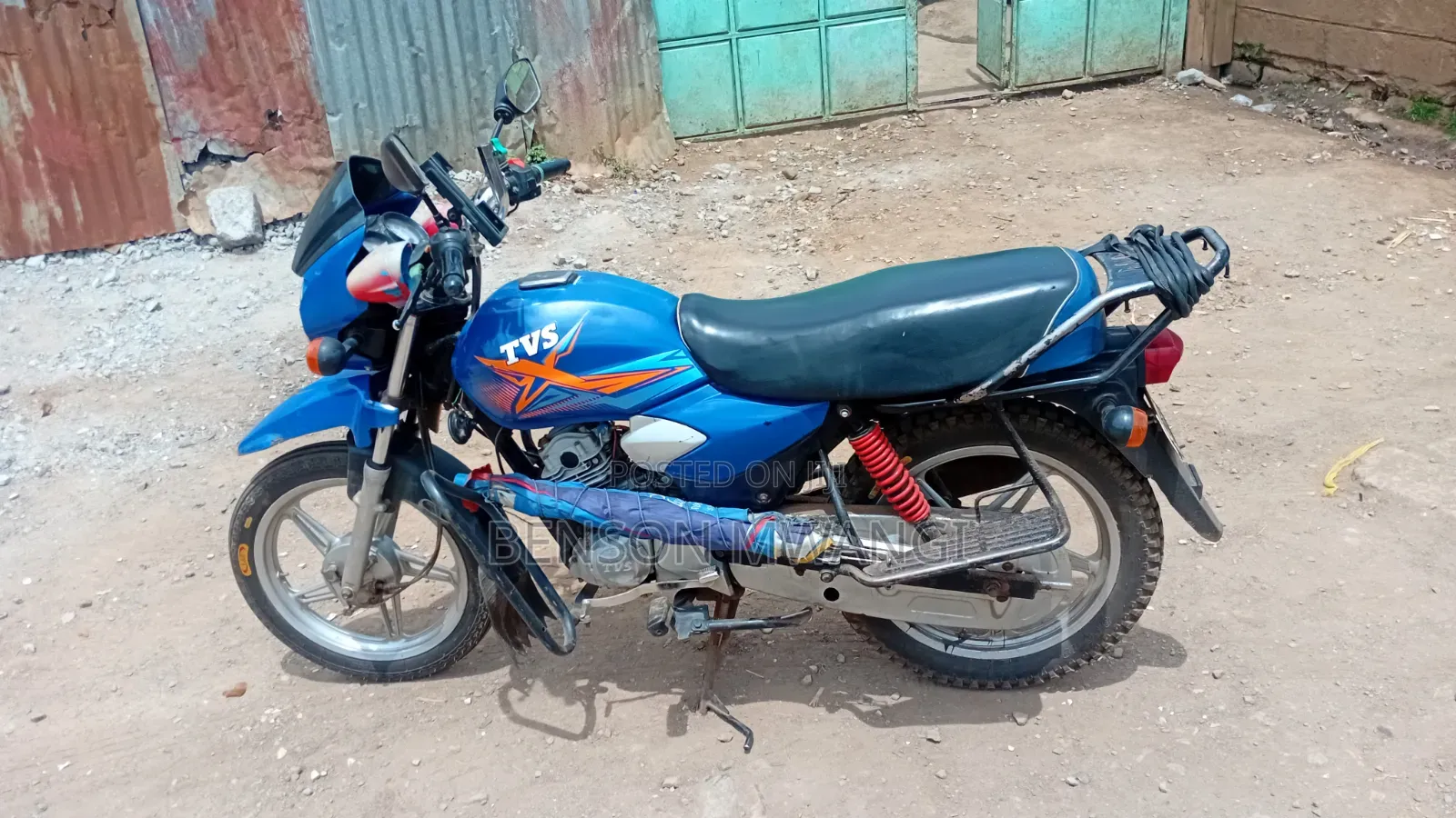 TVS HLX 125 2019 Blue