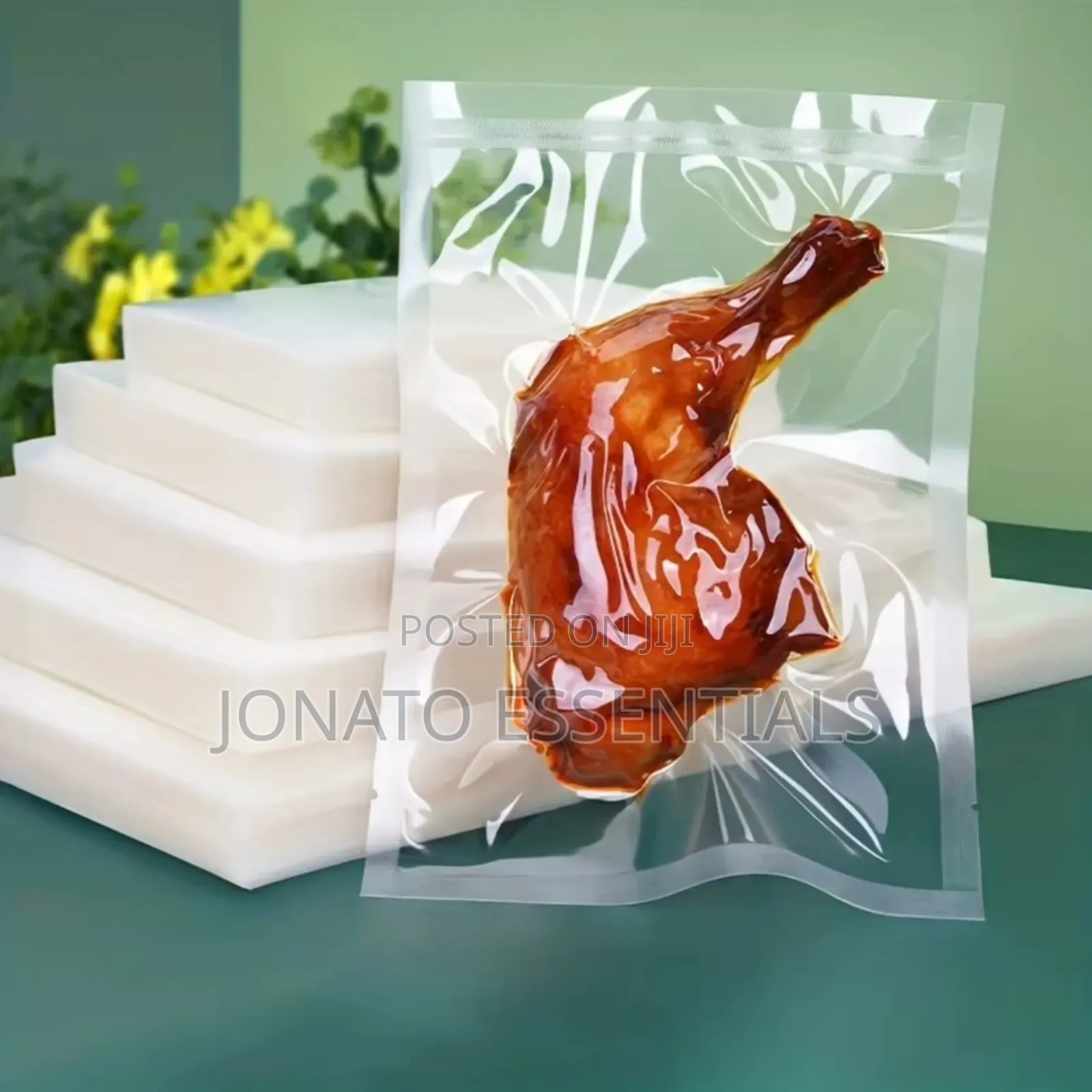 100 PCS Vacuum Sealer Bags Set, Pre Cut Food Saver Bags