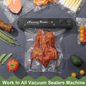 100 PCS Vacuum Sealer Bags Set, Pre Cut Food Saver Bags