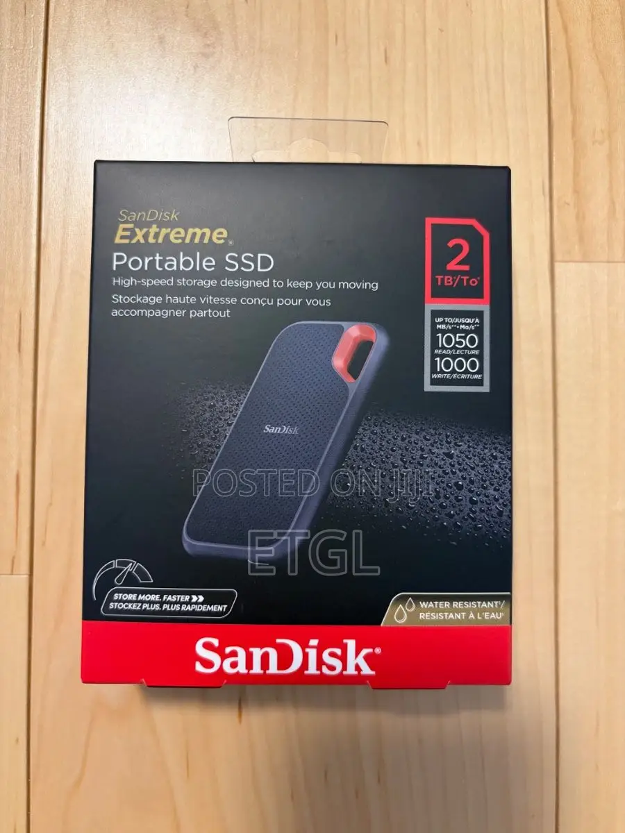 SanDisk E30 Portable SSD 2TB, USB 3.2, Gen 2