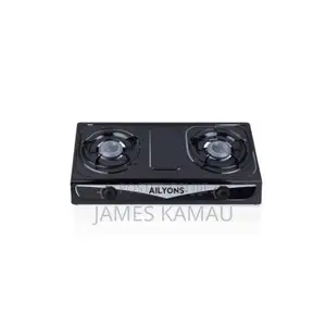 AILYONS-2 Burner Table Top Stainless Steel Gas Stove Cooker