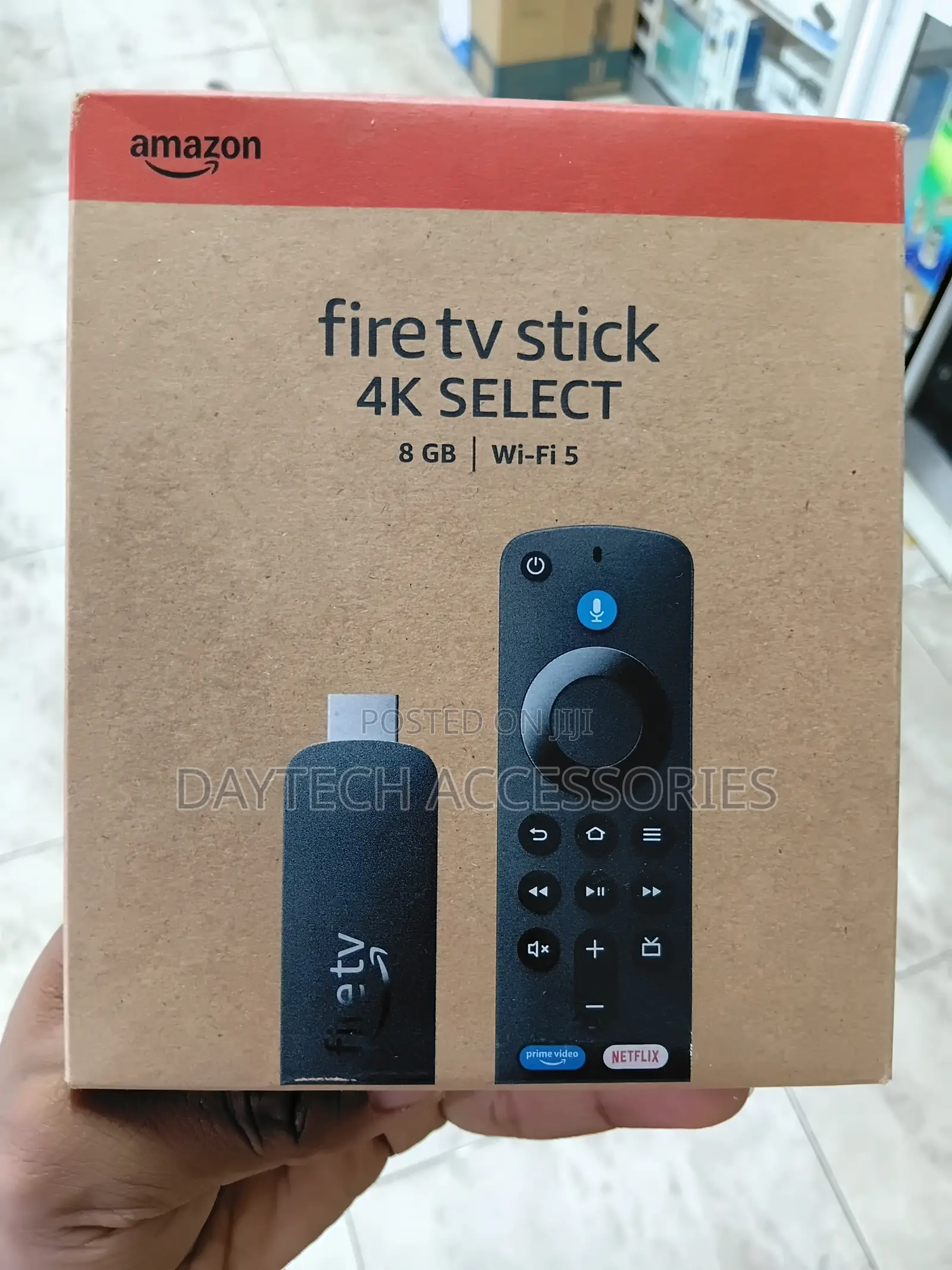 Amazon Fire TV Stick 4K Select Streaming Device.