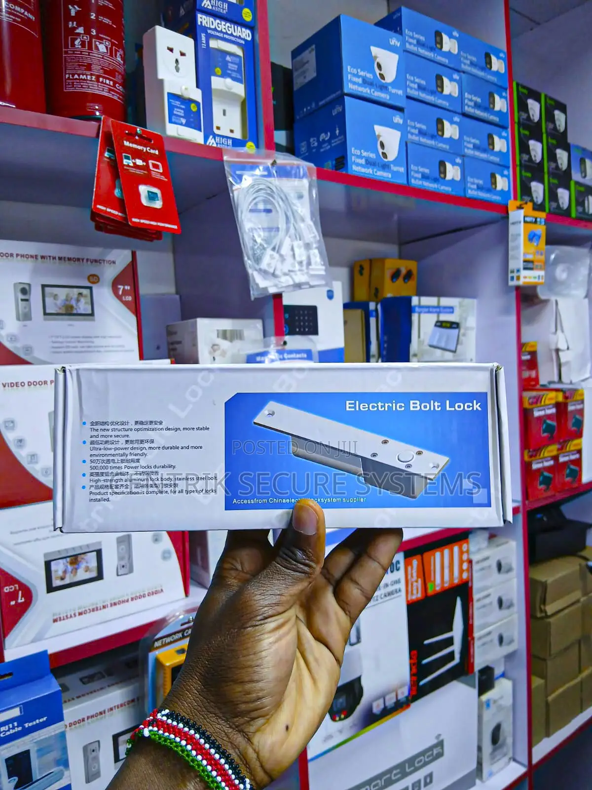 12V Mini Electric Bolt Lock, Access Controls, Video Intercom Lock