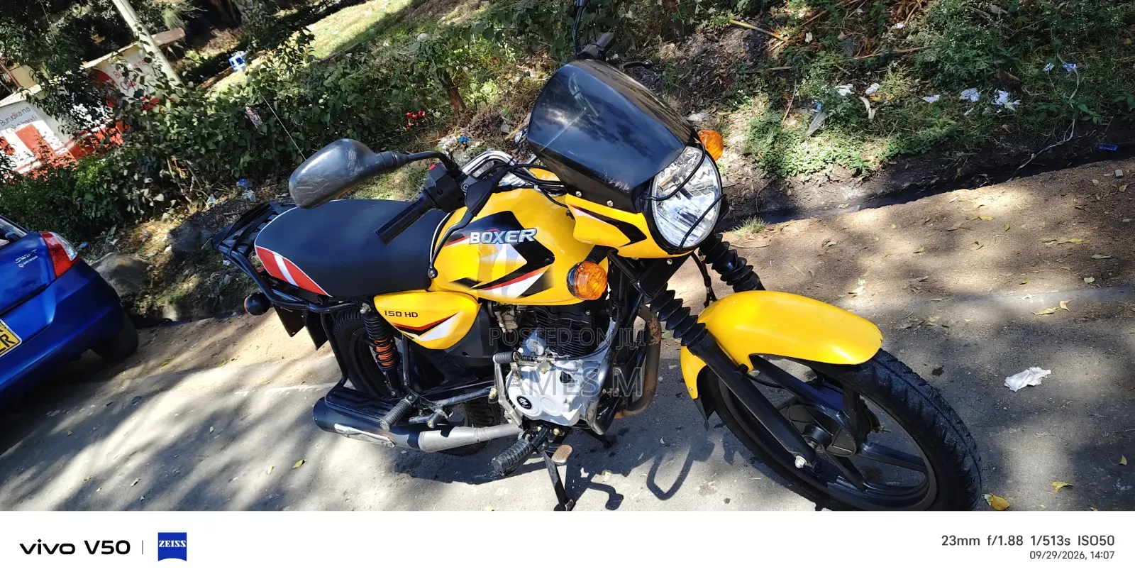 Bajaj Boxer 150 UG 2026 Yellow