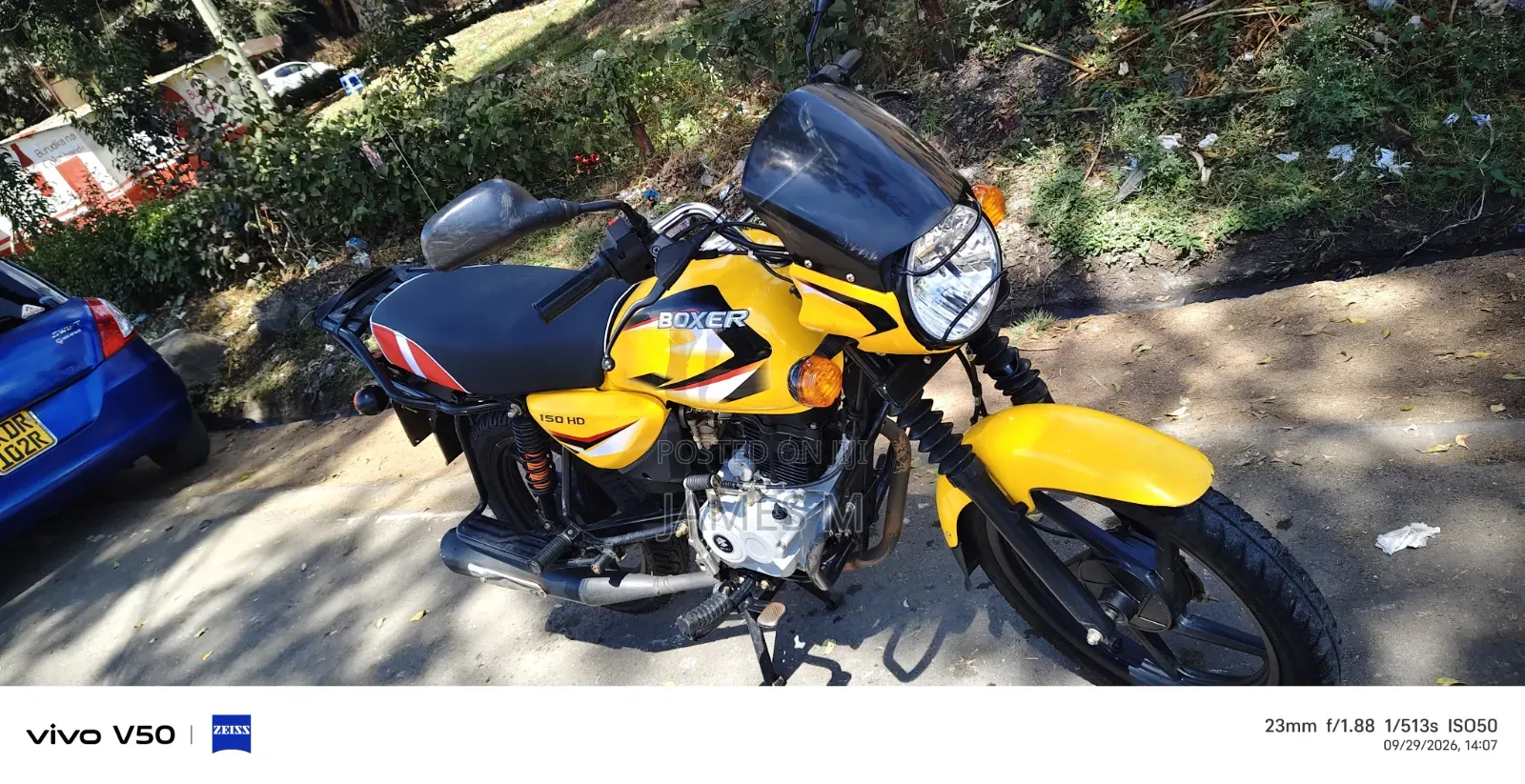 Bajaj Boxer 150 UG 2026 Yellow