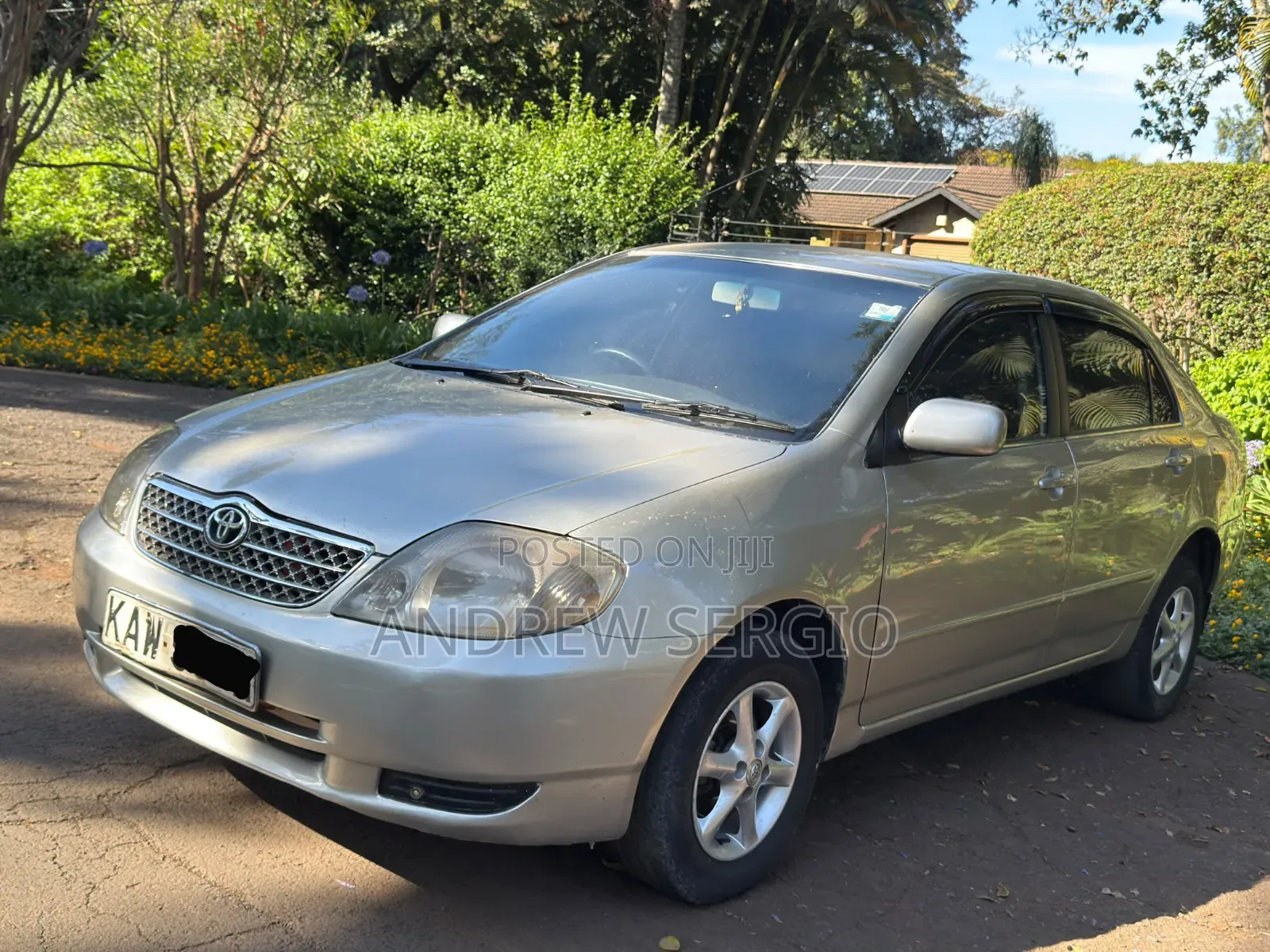 Toyota Corolla Sedan Automatic 2003 Silver