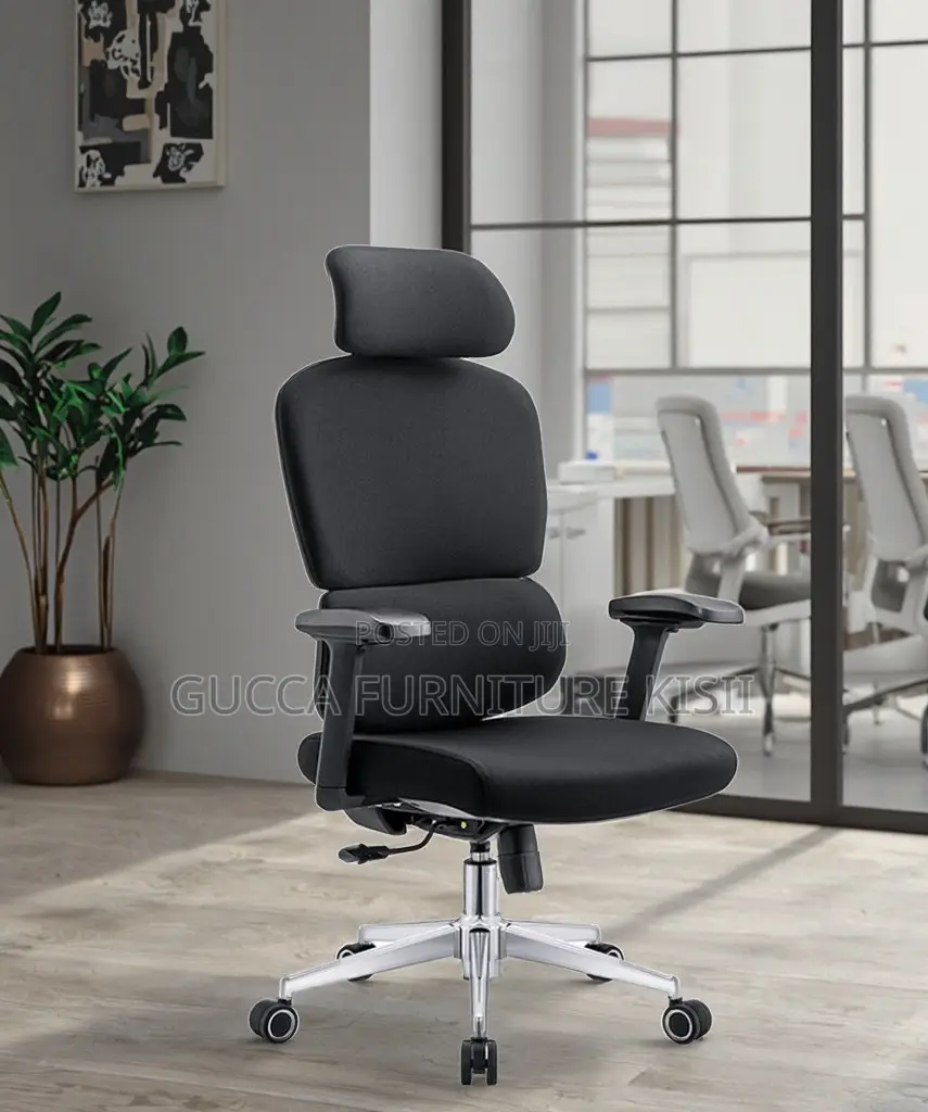 High Back Fabricated Ergonomic Swivel Chair