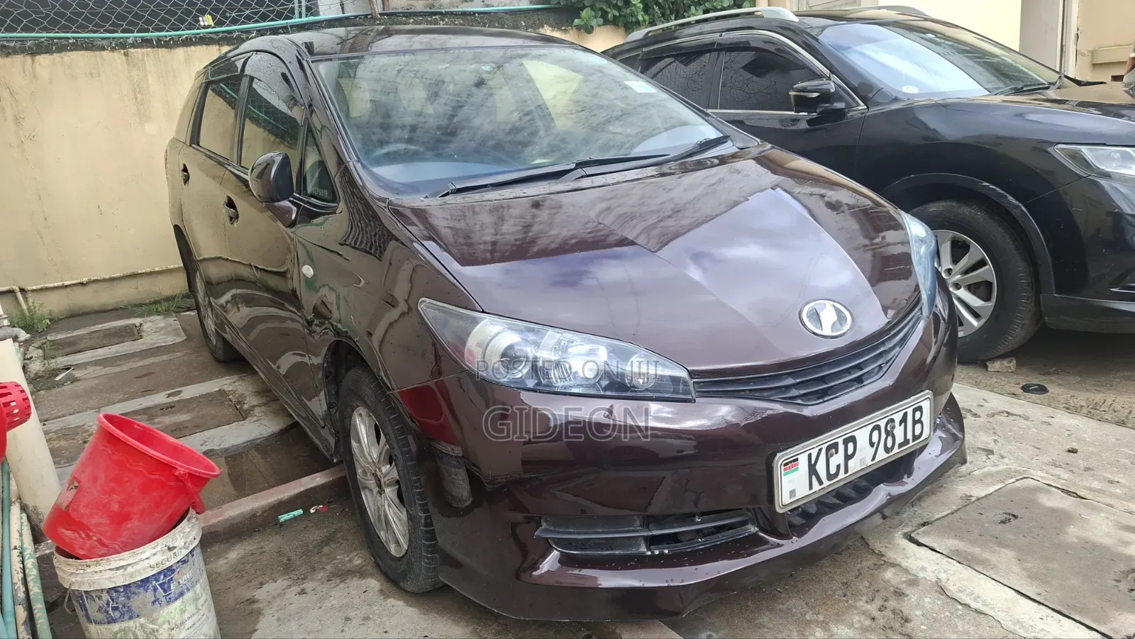 Toyota Wish 2012 Maroon