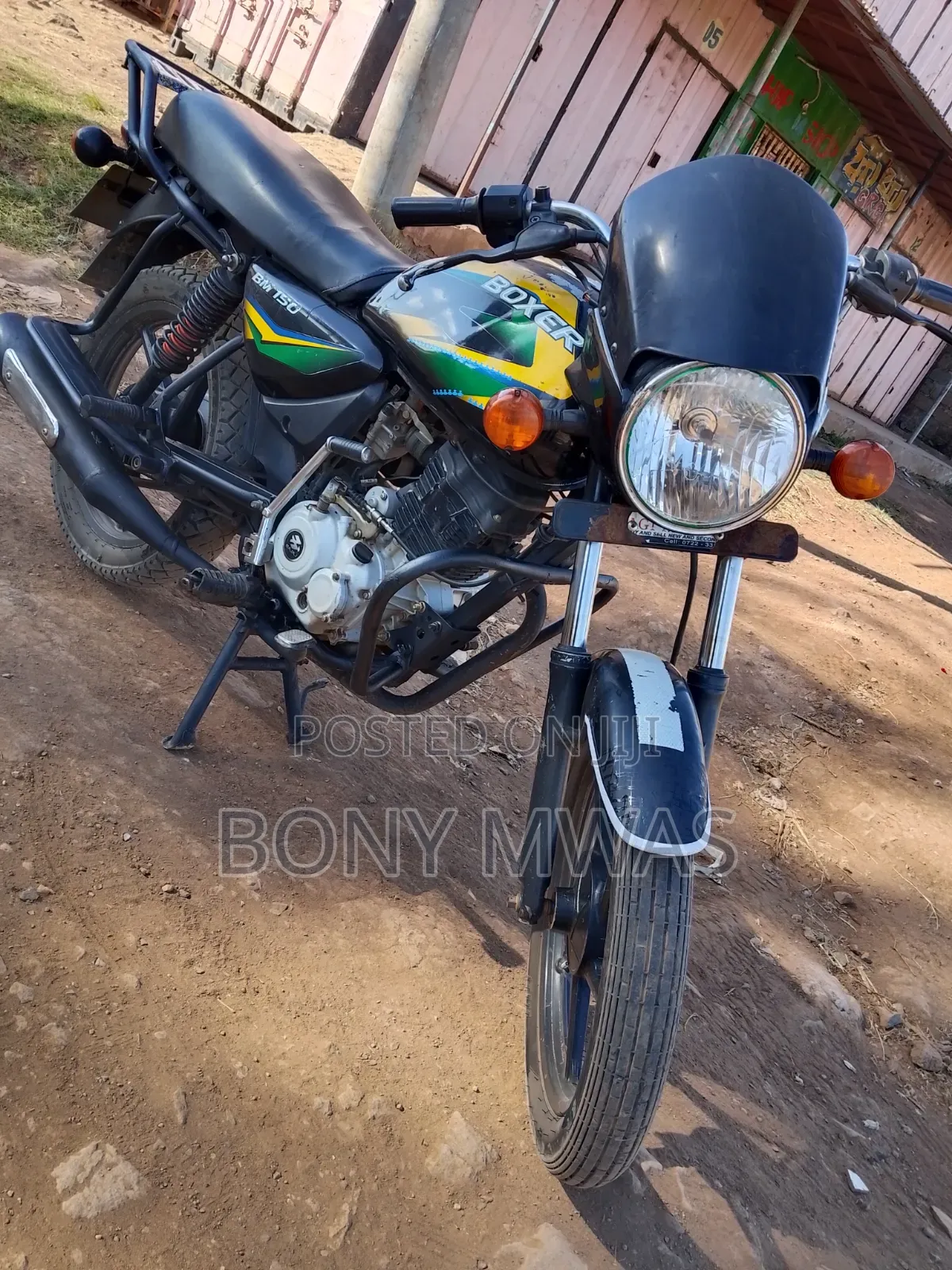 Bajaj Boxer 150 UG 2023 Black