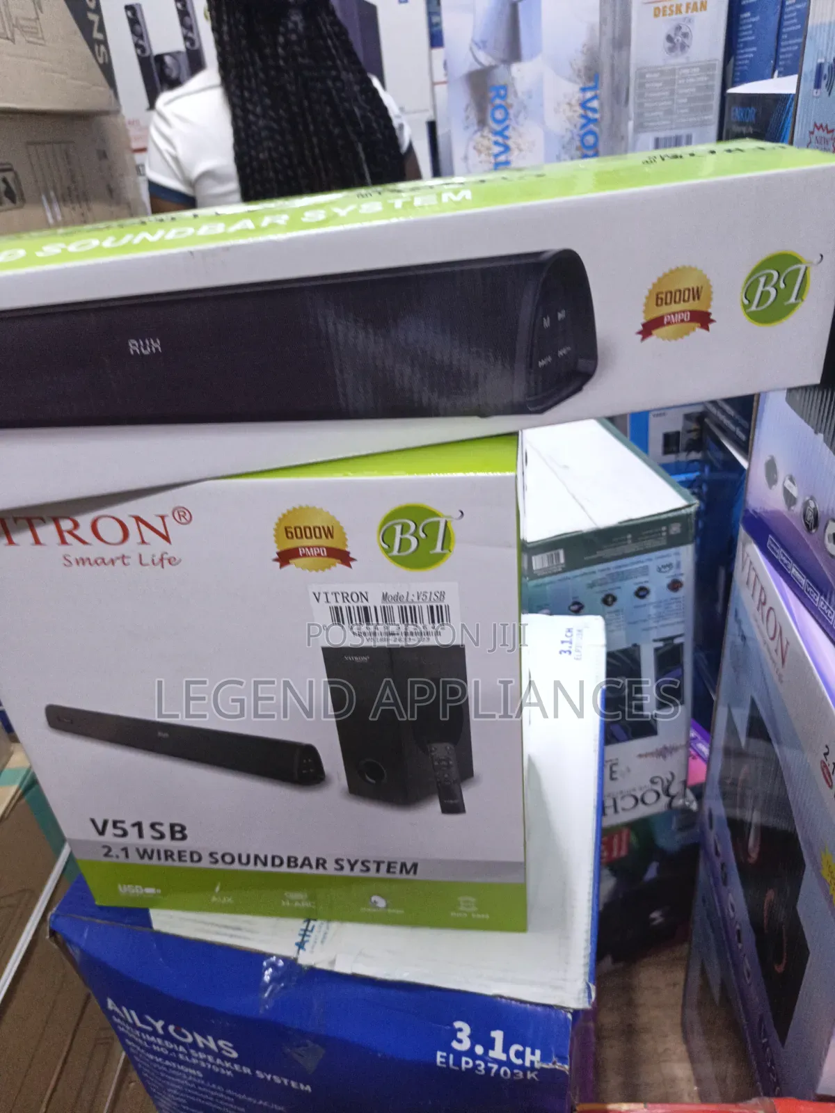 Vitron 51SB 2.1 Sound Bar System