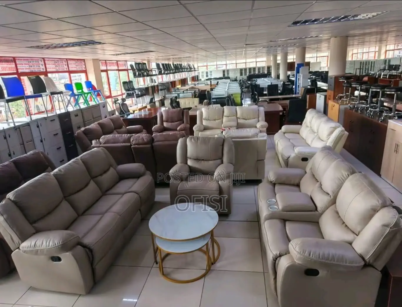 Recliner Sofas| 6-Seater Leather Modern Recliner Sofas in All Colors
