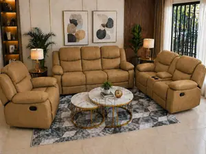 Recliner Sofas| 6-Seater Leather Modern Recliner Sofas in All Colors
