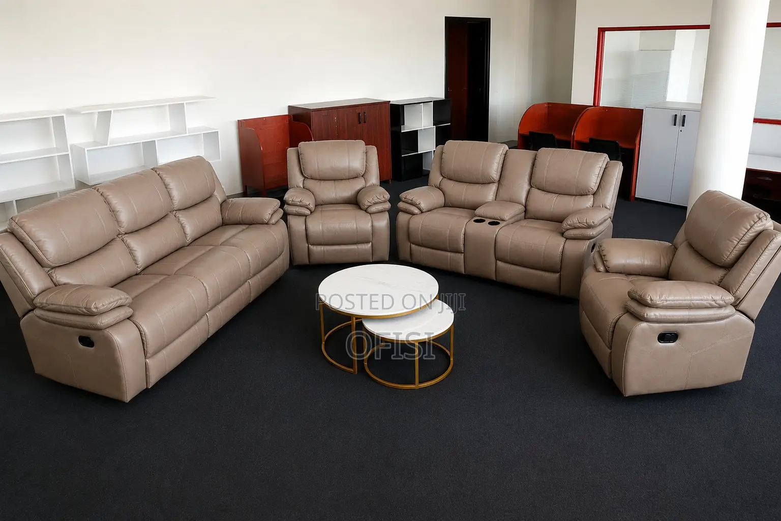 Recliner Sofas| 6-Seater Leather Modern Recliner Sofas in All Colors