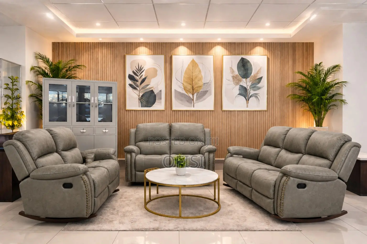Recliner Sofas| 6-Seater Leather Modern Recliner Sofas in All Colors