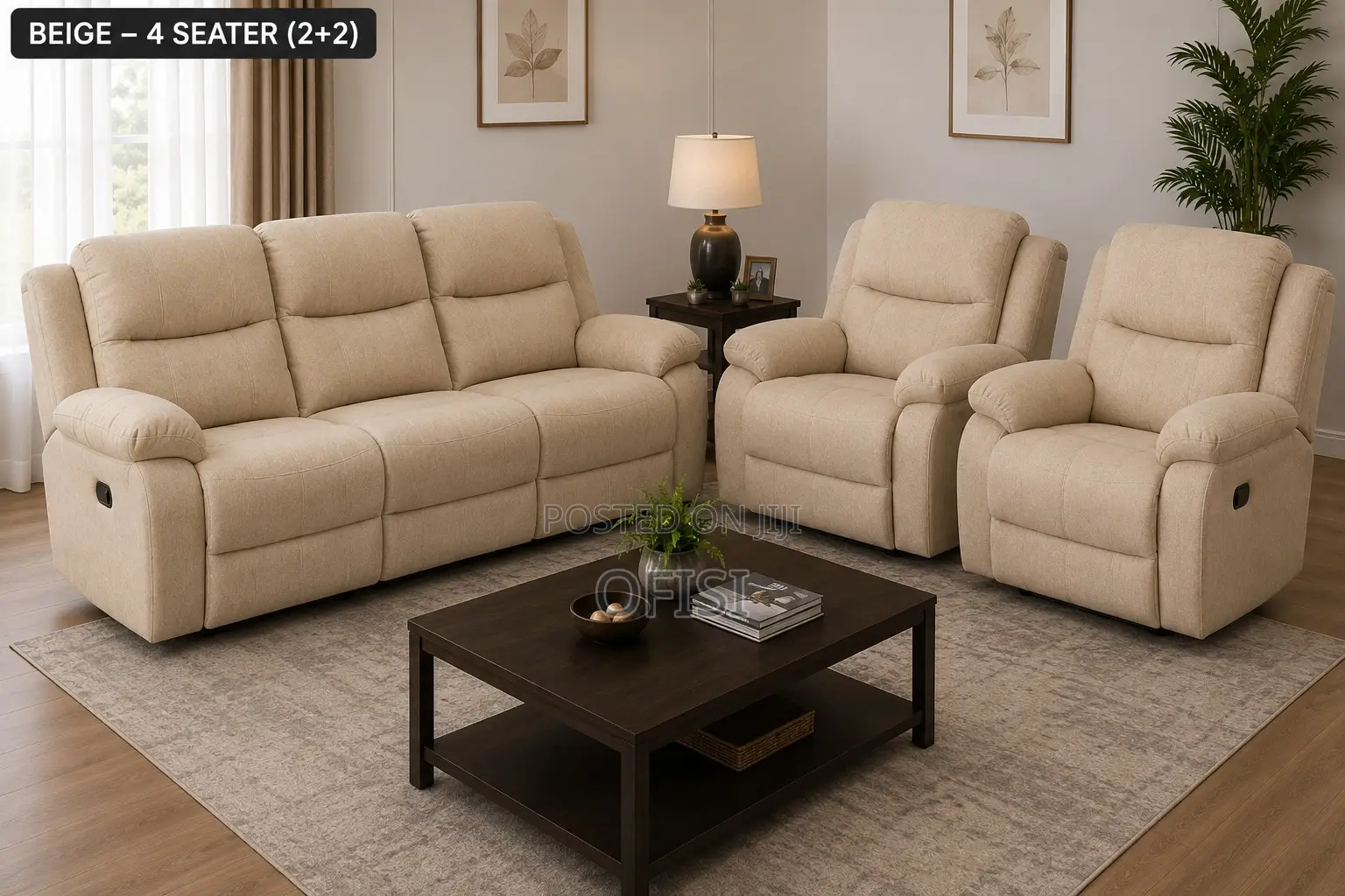 Recliner Sofas| 6-Seater Leather Modern Recliner Sofas in All Colors