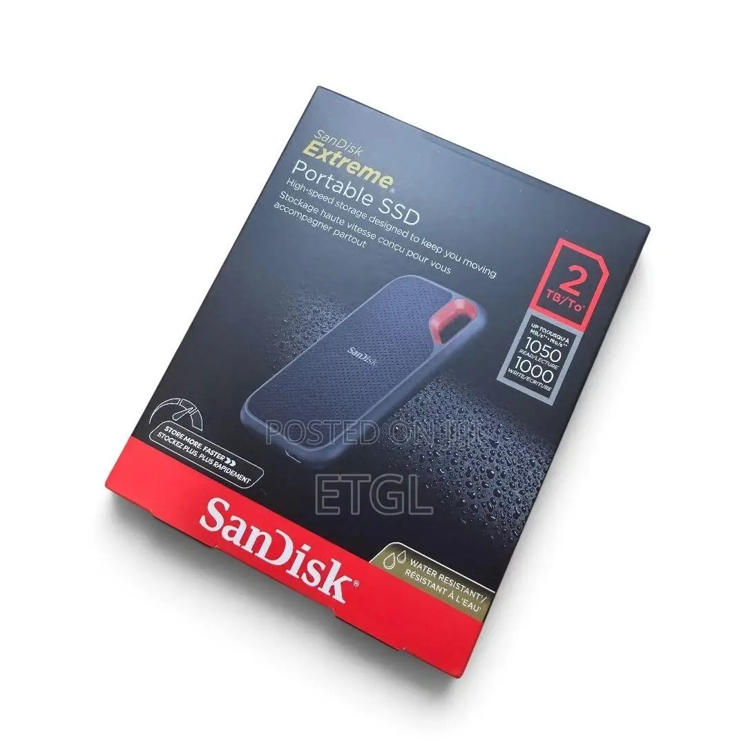 SanDisk Extreme Portable SSD E61 V2 | 2TB | USB 3.2 Gen2
