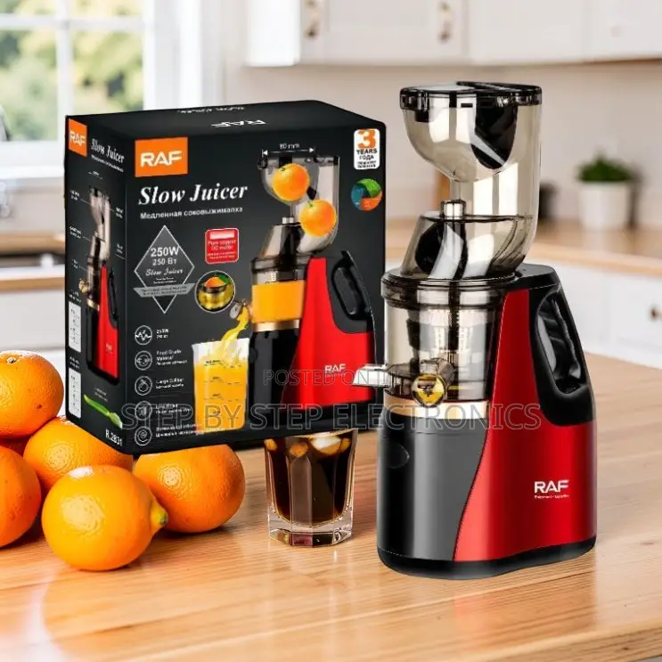 High Durability RAF R.2831 400Ml Slow Juicer Juice Extractor