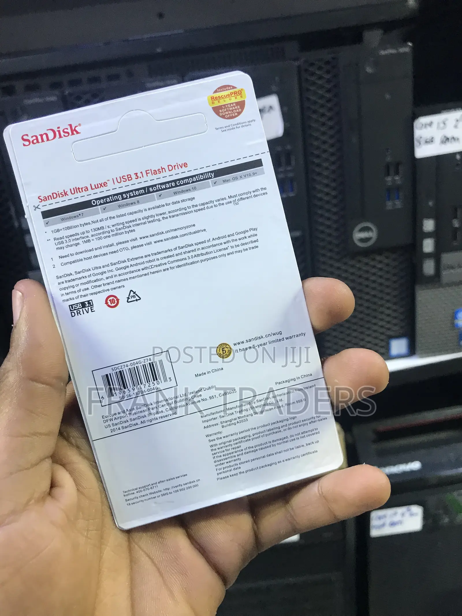 USB Sandisk 3.1 4GB