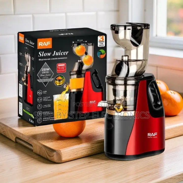 Heavy Duty Performance RAF R.2831 400Ml Slow Juicer Juice Extractor