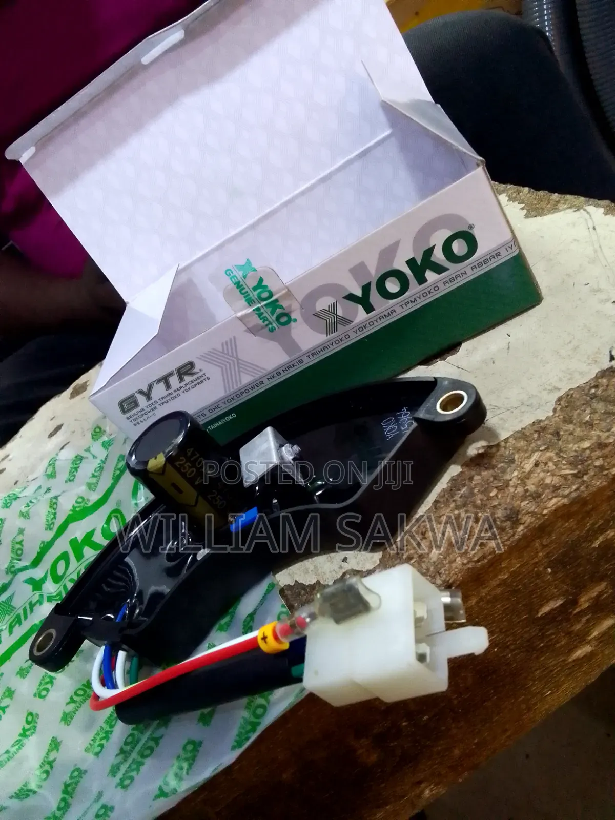 YOKO Generator AVR Voltage Regulator 250v Generator Voltage Regulator
