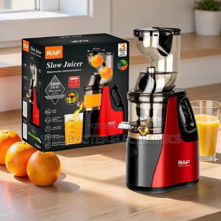 Detachable Components RAF R.2831 400Ml Slow Juicer Juice Extractor