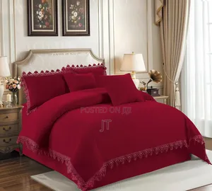 6 PCs Set Duvet With Bedskirt Size (6x7)