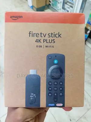 Amazon Fire TV Stick 4K Plus Streaming Device.