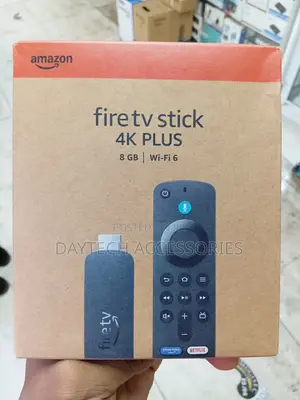 Amazon Fire TV Stick 4K Plus Streaming Device.