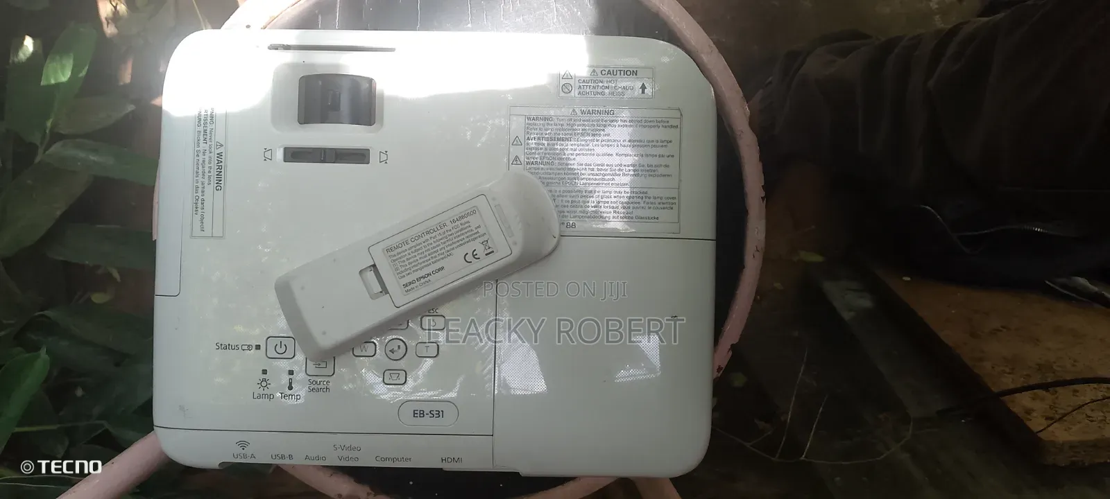 Epson EB-E12 XGA 3600 Lumen Projector