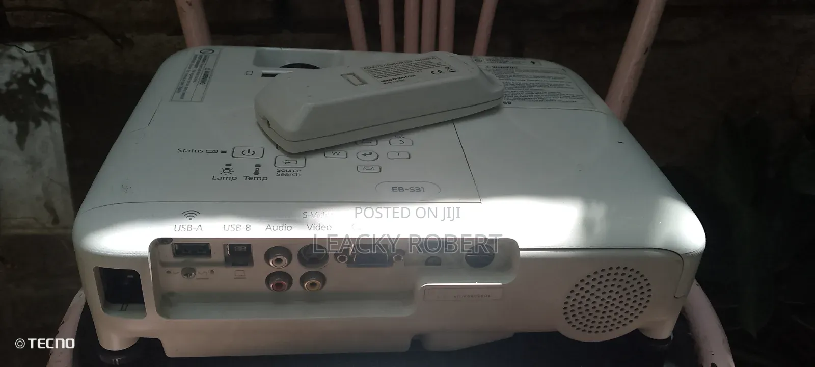 Epson EB-E12 XGA 3600 Lumen Projector